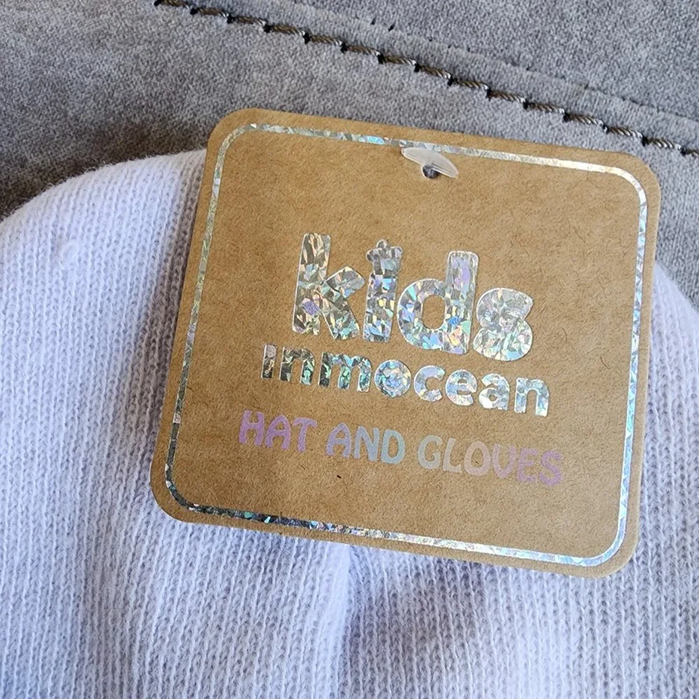 NWT Kids Inmocean Hat and Gloves Set